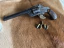 Photo of Antique S&W 45 cal Revolver