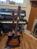 Photo of UNIQUE BACK TO BACK DOUBLE NECK GUITAR