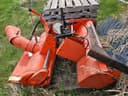 Photo of Allis Chalmers tractor and attachments