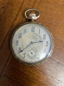 Photo of ANTIQUE DUEBER HAMPDEN DRESS POCKET WATCH