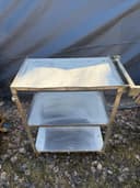 Photo of Vollrath Stainless Steel service cart 3 shelf