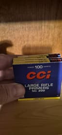 Photo of CCI large rifle primers
