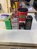 Photo of 338 win mag brass and bullets