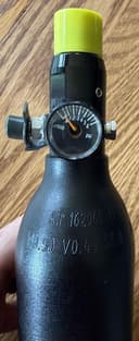 Photo of Upgraded 0.45L 4500 PSI PCP Air Tank – Custom 1500 PSI Regulator