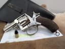 Photo of Antique (no PAL) SHINY original Webley RIC Type Revolver .450 CF / .455 Webley with 2.5" Barrel, Holster available