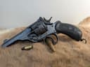 Photo of ANTIQUE (no PAL) Holy Grail of Antique Webleys .455 Mk I★★ ** double asterisk Navy Revolver, WW1 Arsenal Upgraded Mark IV Barrel & Cylinder