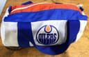 Photo of Vintage 1990's Edmonton Oilers cloth hand bag