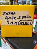 Photo of Sierra 7MM bullets in 160 gr