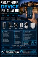 Photo of π π² SMART HOME DEVICE INSTALLATION β DOORBELLS, LOCKS, CAMERAS, SENSORS & SMART UPGRADES β 587-906-2595