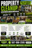 Photo of π‘πΏ PROPERTY CLEANUP SERVICES β YARD CLEANUP, JUNK REMOVAL, GARAGE & SHED CLEANOUTS β 587-906-2595