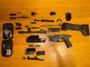 Photo of 9" CZ Bren 2ms 7.62x39 Complete Parts kit w/extras