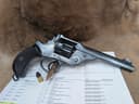Photo of "Black Beauty" ANTIQUE (no PAL) .455 Webley WG Army Model of 1889 Revolver
