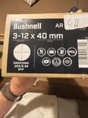 Photo of New Bushnell 3-12 x 40 mm rifle scope