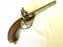 Photo of Authentic flintlock pistol, Model 1777, 2nd type, France, Louis XVI period