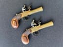 Photo of Authentic pair of French naval officer's pistols, 18th century