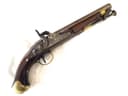 Photo of Rare English percussion pistol signed Blake & Co. Birmingham (England)