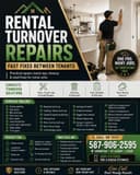 Photo of π π οΈ RENTAL TURNOVER REPAIRS β LANDLORD FIX-UPS, TOUCH-UPS & CLEANUP β 587-906-2595