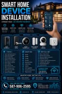 Photo of π π² SMART HOME DEVICE INSTALLATION β DOORBELLS, LOCKS, CAMERAS, SENSORS & SMART UPGRADES β 587-906-2595