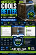 Photo of βοΈπ¦ OUTDOOR AC UNIT CLEANING β CLEAN COILS, BETTER COOLING & LOWER ENERGY USE β 587-906-2595