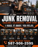Photo of πͺπ JUNK REMOVAL SERVICES β HAULING, CLEANOUTS, HEAVY LIFTING & DUMP RUNS β 587-906-2595