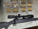 Photo of Stevens/Savage Model 200, 223 rem, "with scope", and 100 rds ammo