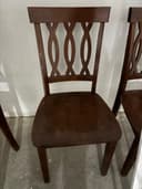 Photo of 5 Wood Dining Chairs