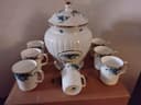 Photo of Royal Albert Moonlight Rose, 7 mugs $25 each, 11" cookie jar SOLD