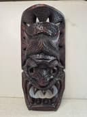 Photo of Demon Mask, Carved by an artist in the Philippines