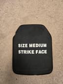 Photo of level 3+ rifle rated plate