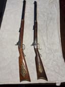 Photo of .45 and .54 cal muzzleloaders
