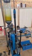Photo of Dillon RL550 B reloading press with everything needed to reload pistol or rifle.