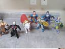 Photo of Funko Savage World DC Primal Age Batman Superman Lot of 7 Action Figures