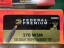 Photo of 270 WSM Federal Trophy Bonded Tip ammunition