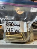 Photo of NEW 270 Hornady brass