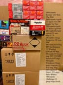Photo of Huge Ammo Lot .223, 38 Auto, 22LR, 22 WinMag