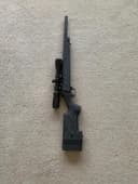 Photo of NEW Bergara BMR-X Steel 17 HMR Rifle – 18" Barrel + Scope & Rings