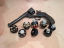 Photo of Revolver Speed Loaders for Rapid Reloading .41 LC, .45 ACP, .44 Russian, .38 S&W, etc in Antique Revolvers like Webley, Smith & Wesson, Colt