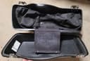 Photo of Harley hard saddle bags and batwing with Bluetooth stereo