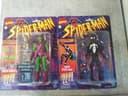 Photo of Marvel Legends Spider-Man Retro Symbiote and Green Goblin $40