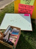 Photo of FREE Bulletin Board (framed, used)