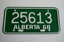 Photo of Alberta Motorcycle License Plates
