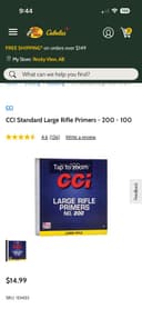 Photo of CCI Primers , etc