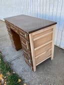 Photo of $10 Real Wood Desk Metal Handles Use it or Refurbish Upcycle