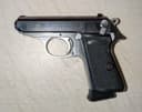 Photo of Maruzen PPK/S Silver/Chrome 6MM GBB Gas Blowback ABS Body HFC134a / DUSTER GAS
