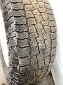 Photo of 4-265-70-17 Cooper Discoverer tires on F150 aluminum wheels.