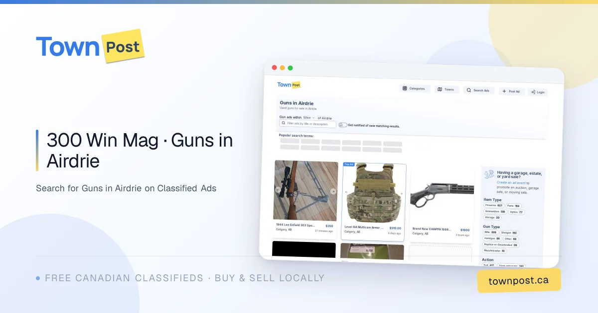 Tikka · Guns in Airdrie · TownPost