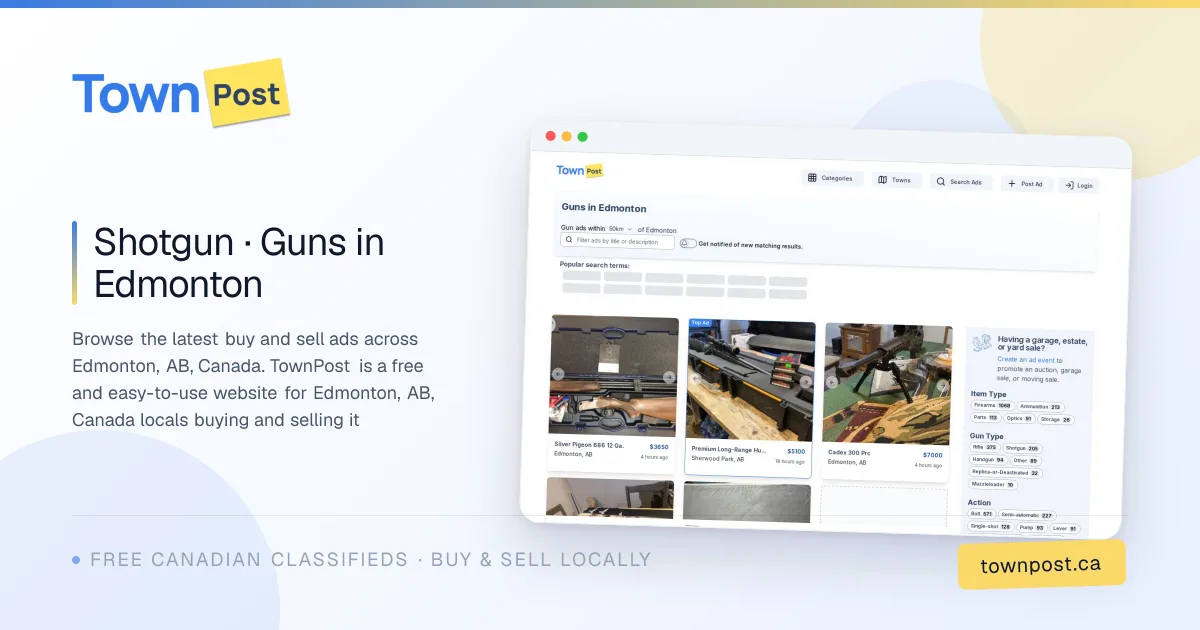 Bolt Action · Guns in Edmonton · TownPost